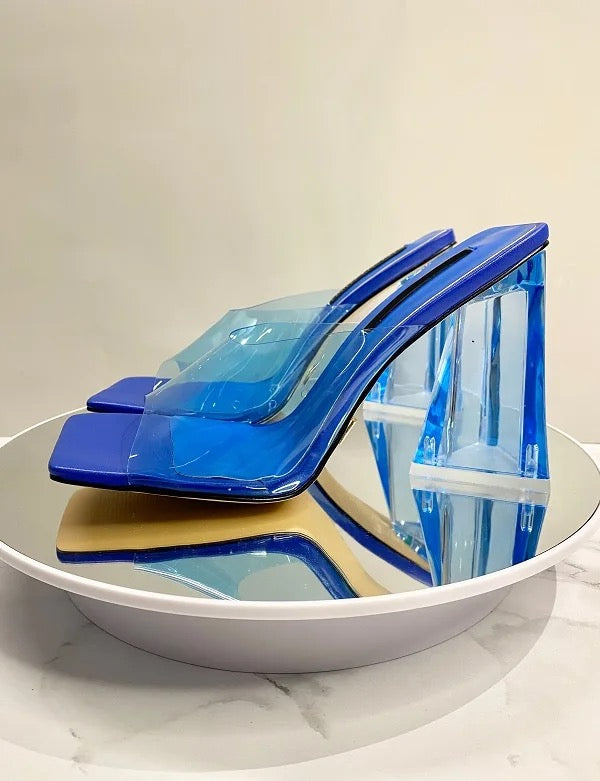 Relly Lucite Mules