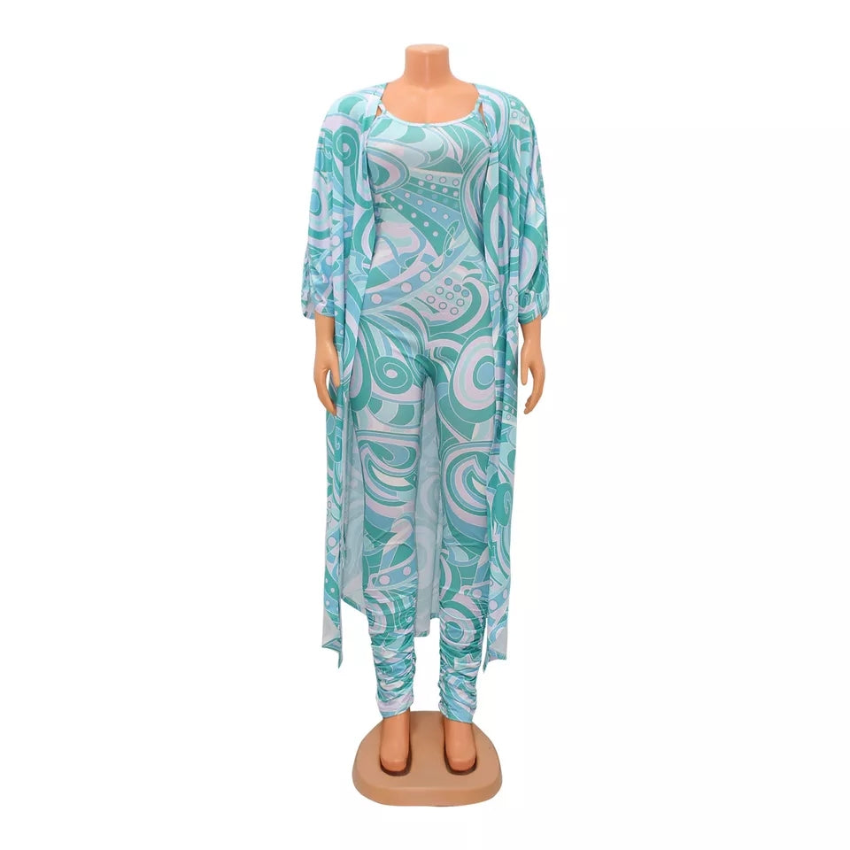 Wavey Jumpsuit Set