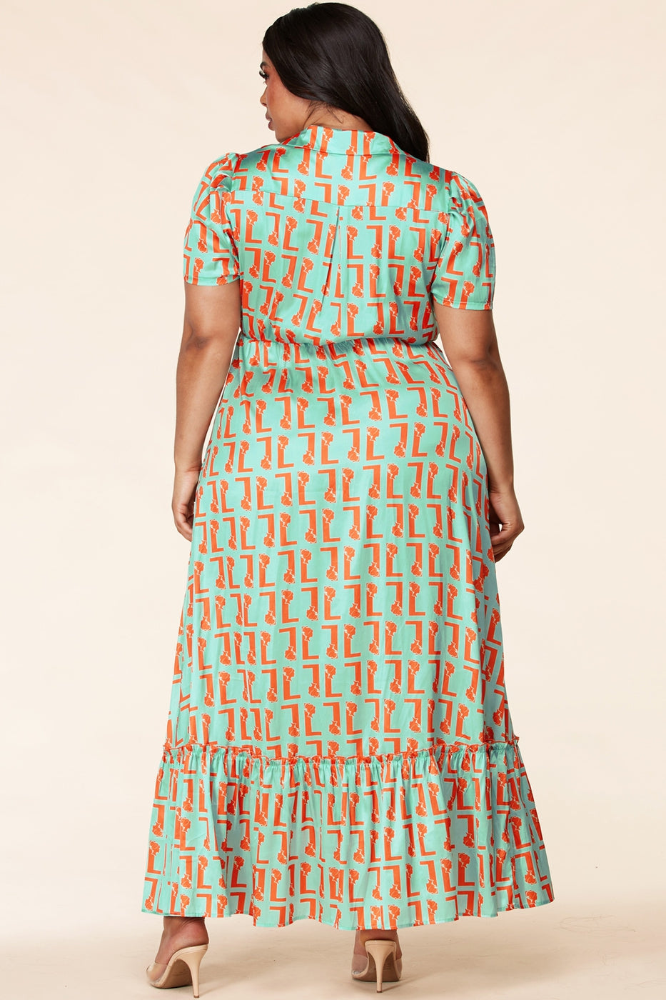 "Walk in Central Park" Maxi Dress