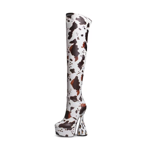 Country Fashion Thigh High Boots