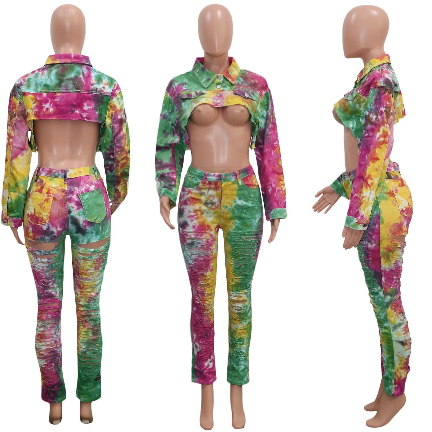 Miami Nights Denim Set