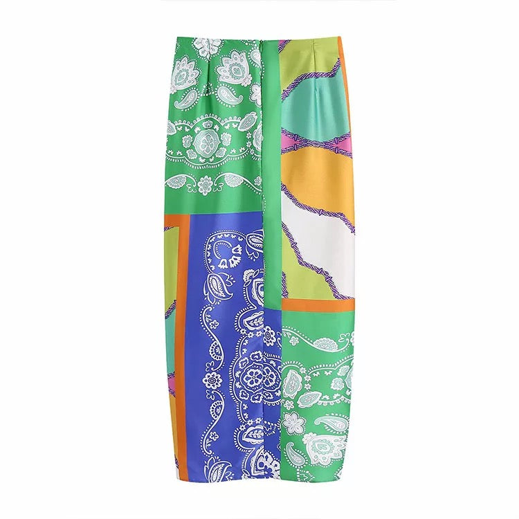 Love Wins Ruched Skirt