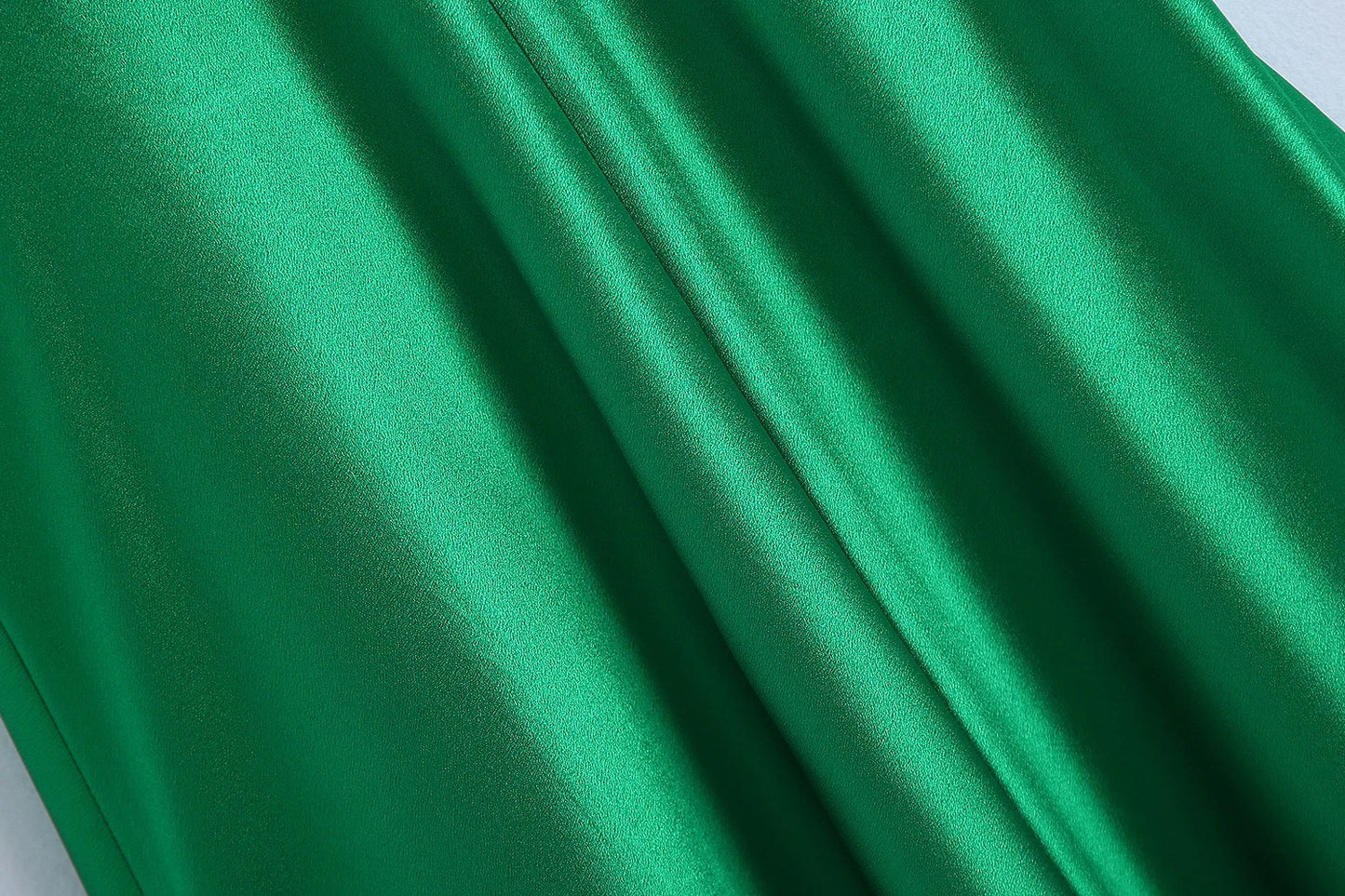 Mari Satin Midi Skirt