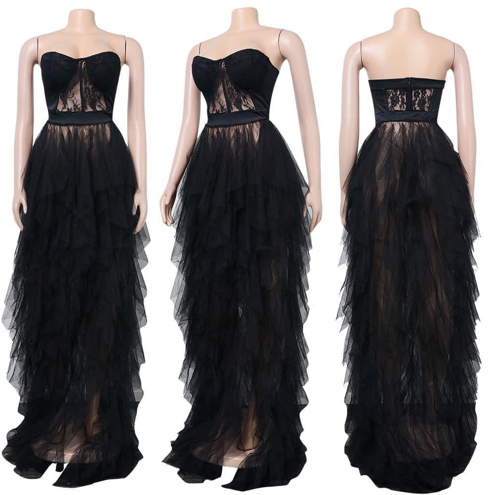 Rose Marie Bustier Gown