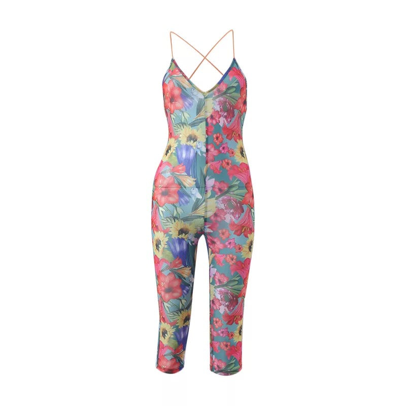 'Jane’ Capri Jumpsuit