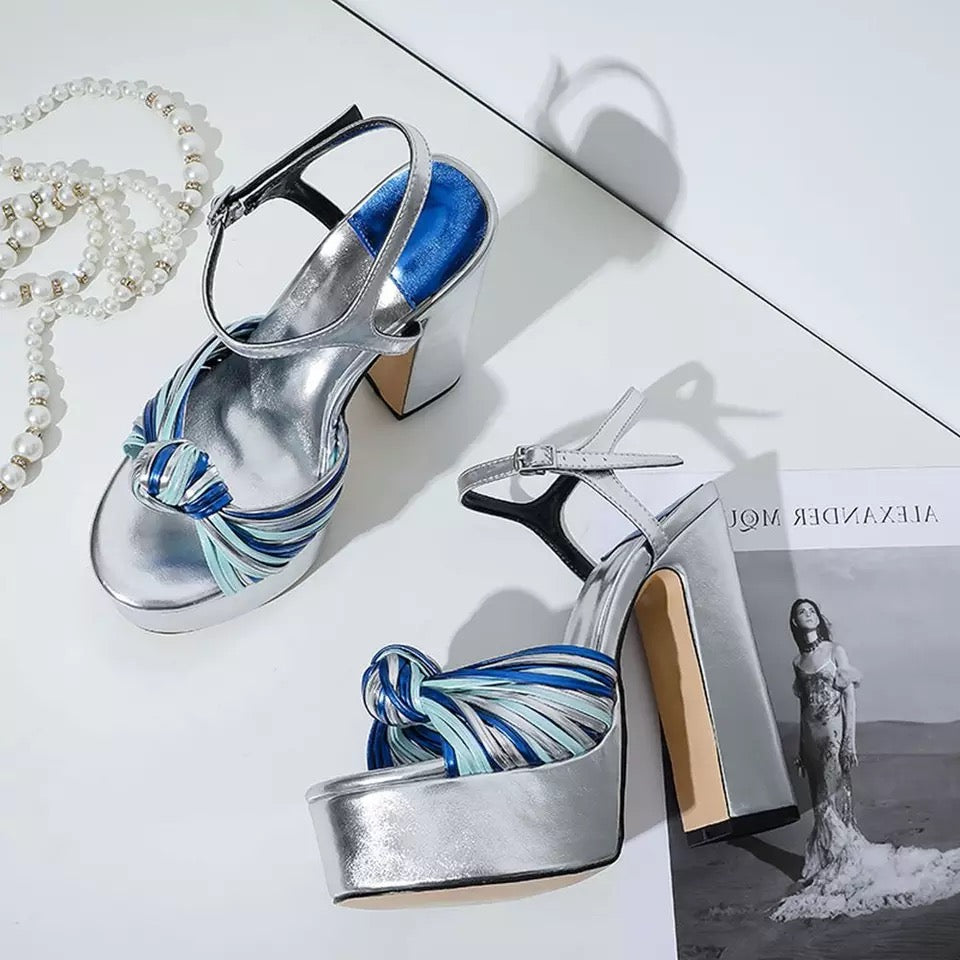 Disco Bae Platform Heels