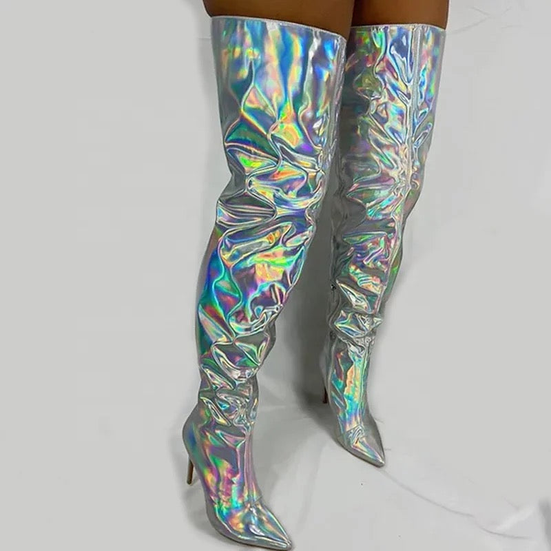 Hypnotic Thigh High Boots
