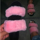 "Bossy" fur slides