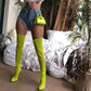 "Sky Babe" thigh high boots