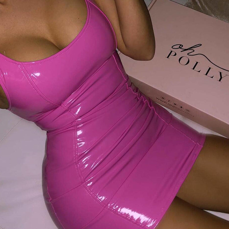 "Latex Me Please" Bodycon Mini Dress