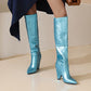 "Stardust" Metallic Boots