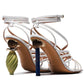 Leaf Me Heel Sandals