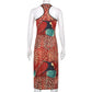 Wild Side Midi Dress