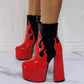 Flaming Desire Booties