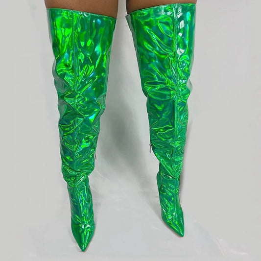 Hypnotic Thigh High Boots