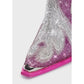 Pink Flames Bootie
