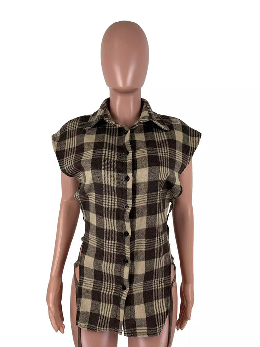 Johnni Lace Up Shirt