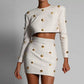 Cardi Skirt Set