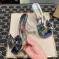 Mindy Sequin Heel Sandals