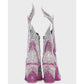 Pink Flames Bootie