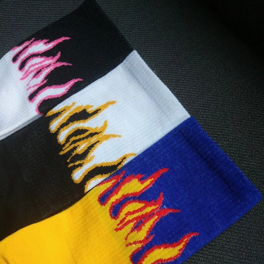 Fire Flamez Socks