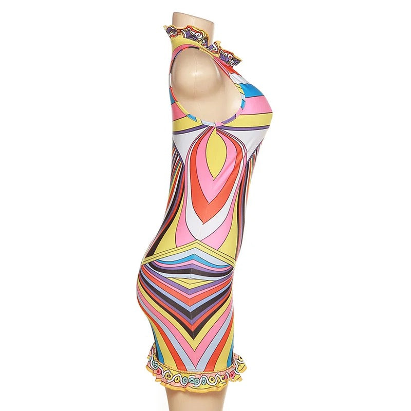 Carnival Ride Mini Dress