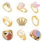 Love & Peace Ring Set