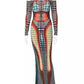 Earth Bodycon Dress