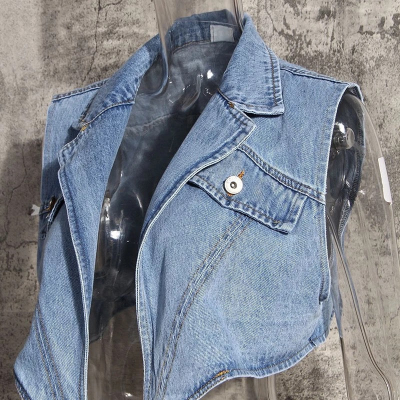 Out and Bad Denim Vest